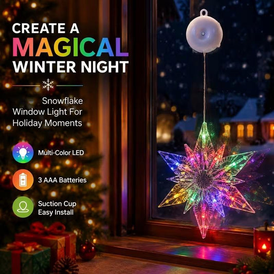 🥳2026-os AKCIÓ 🎄✨DIY karácsonyi ablakra tapadó világítás – fúrás nélkül, nyom nélkül, elemről működik és újrafelhasználható. Számos ünnepi forma, meleg vagy színes fény! 🪟💚