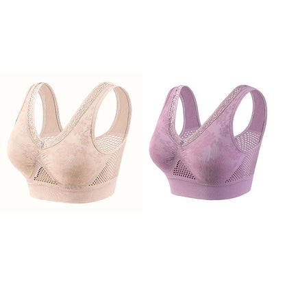 👙TRIAUMPH✨Női varrás nélküli csipke melltartó magas tartást biztosítva