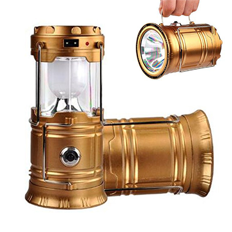 ⛺️Napenergiával működő, behúzható kempinglámpa