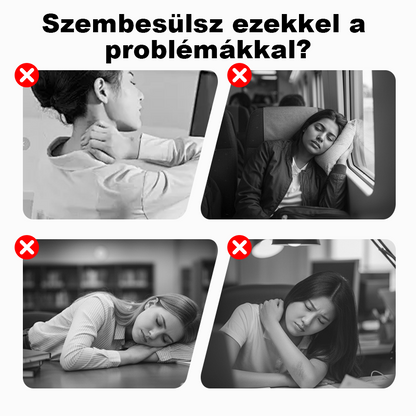 😴Ergonomikus felfújható utazópárna - Kényelmes és praktikus