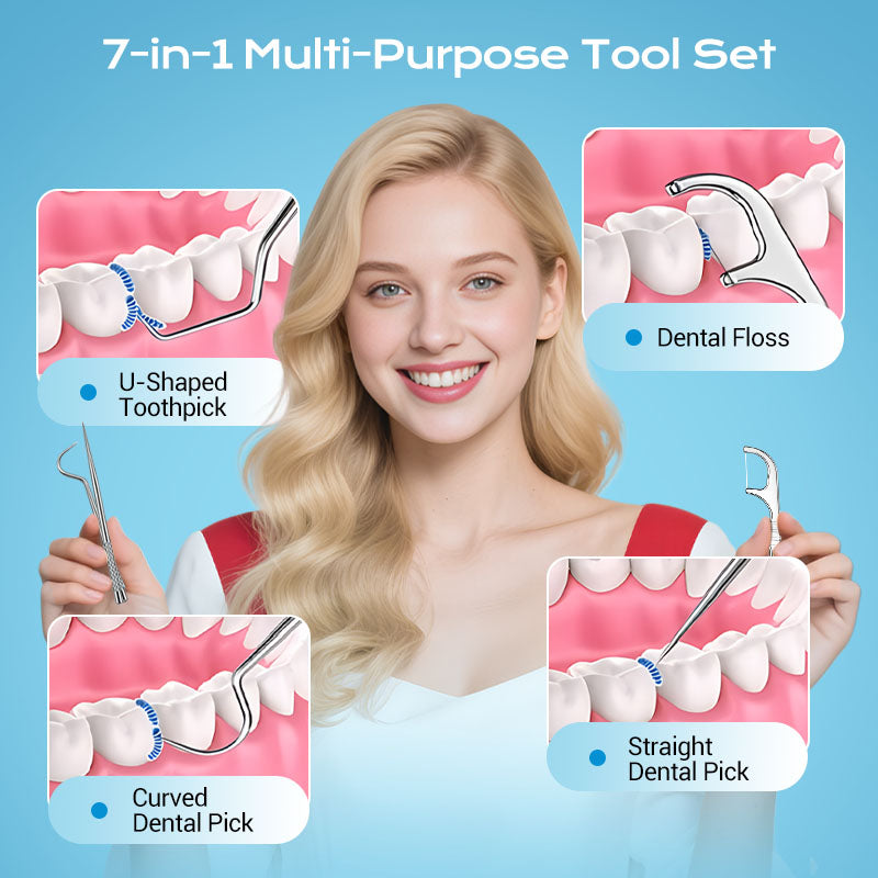 【🔥1+1 ingyen🔥】🦷 Precíziós acél fogselyem, 0,1 mm-es ultrafinom hegy