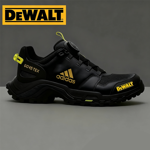 Τα αδιάβροχα παπούτσια από την Adidas® και την DEWALT είναι η ιδανική επιλογή για εργασία και υπαίθριες δραστηριότητες.