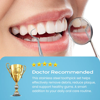 【🔥1+1 ingyen🔥】🦷 Precíziós acél fogselyem, 0,1 mm-es ultrafinom hegy