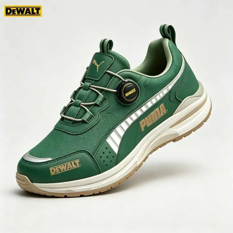 Az utolsó 50 nyaklánc szett🎁2026 PUMA és DEWALT vízálló és lélegző férfi bőr casual cipők