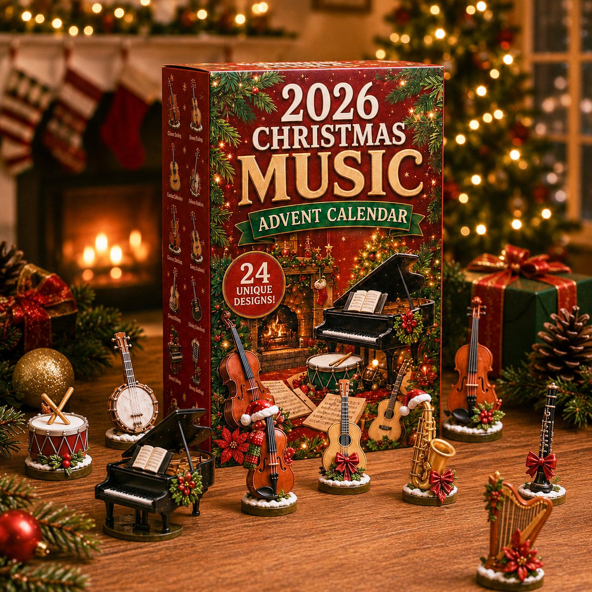 🎶Adventi naptár karácsonyi zenével 2026
