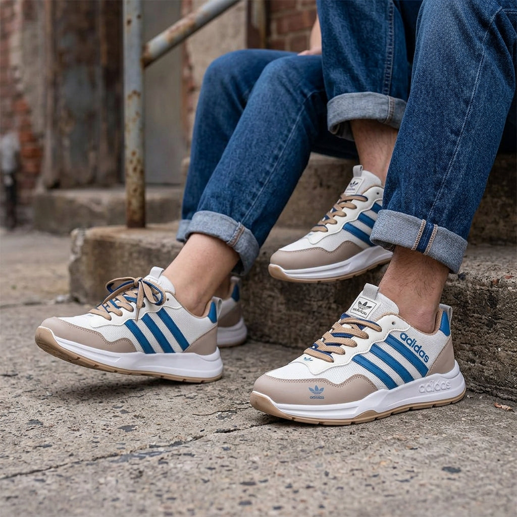 Az utolsó 50 nyaklánc szett🎁Adidas 2026 új férfi ortopéd, kényelmes bőr sportcipő