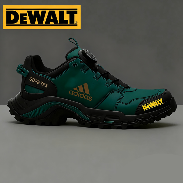 Τα αδιάβροχα παπούτσια από την Adidas® και την DEWALT είναι η ιδανική επιλογή για εργασία και υπαίθριες δραστηριότητες.