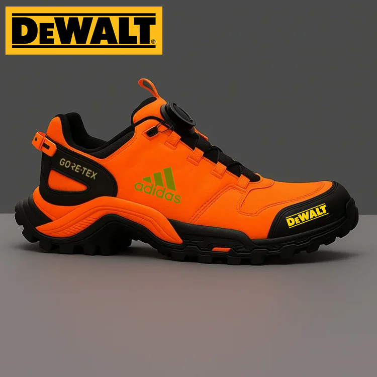Τα αδιάβροχα παπούτσια από την Adidas® και την DEWALT είναι η ιδανική επιλογή για εργασία και υπαίθριες δραστηριότητες.
