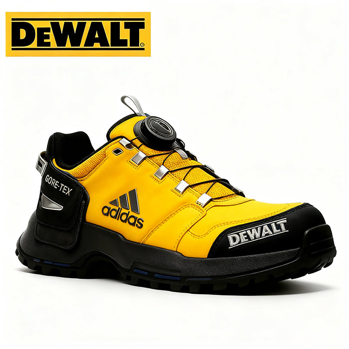 Τα αδιάβροχα παπούτσια από την Adidas® και την DEWALT είναι η ιδανική επιλογή για εργασία και υπαίθριες δραστηριότητες.