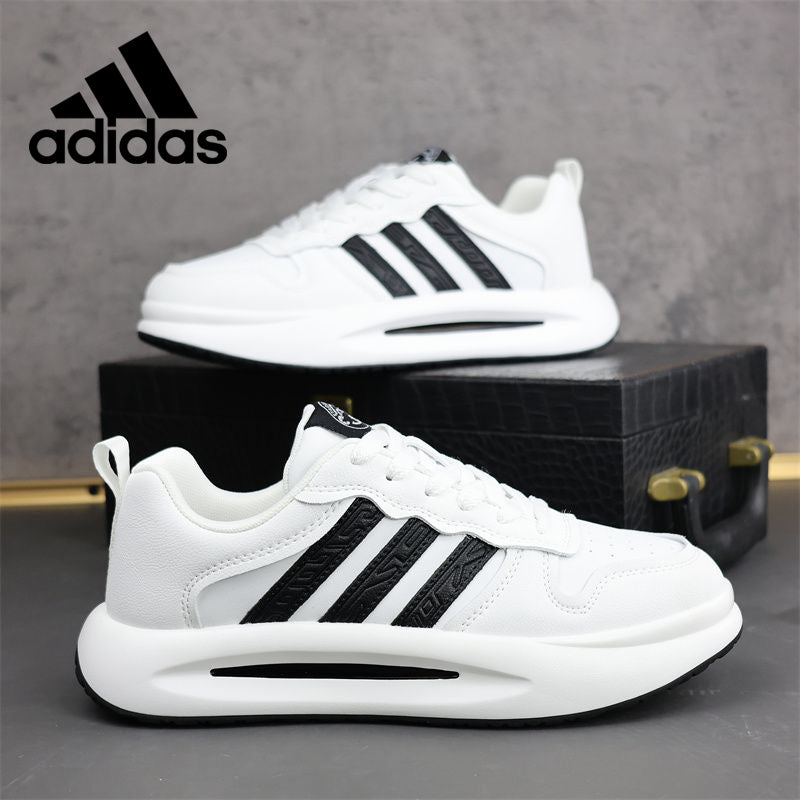 Λευκά παπούτσια καθημερινής χρήσης της Adidas με μαλακή σόλα