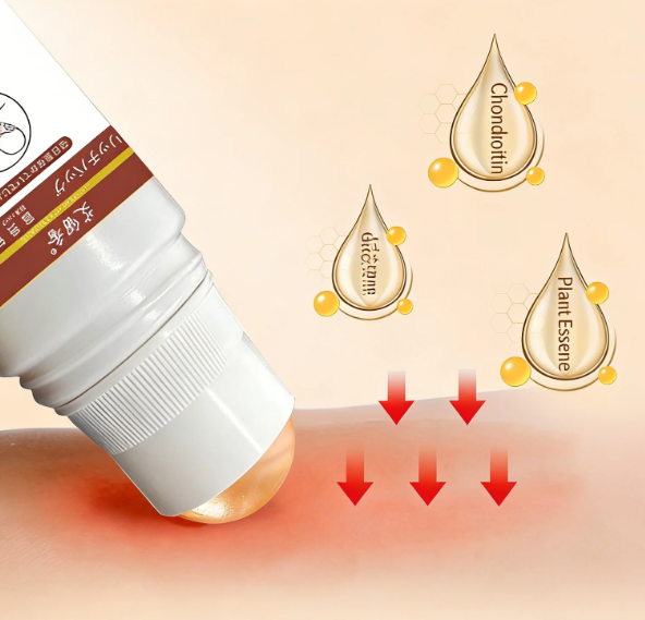 Ουσία τύπου rollerball για πρήξιμο στον αυχένα και πόνο που προκαλείται από την πρόσθια στάση του κεφαλιού. Φυτική εφαρμογή.