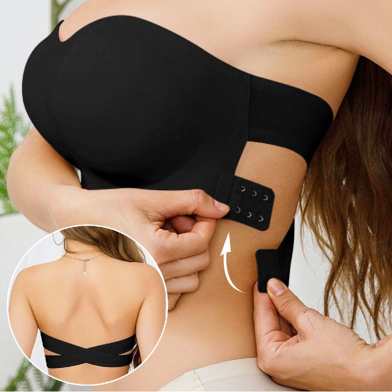 👙Triumph👙Női pánt nélküli melltartó csúszásgátló keresztzárral