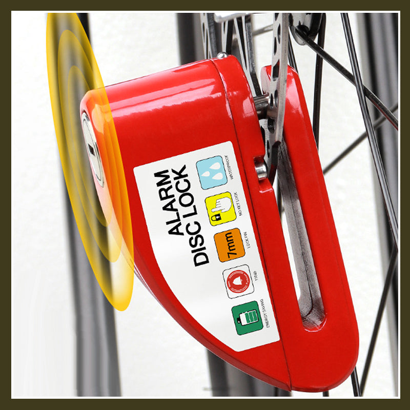 Κλείδωμα δίσκου με αντικλεπτικό συναγερμό μοτοσικλέτας