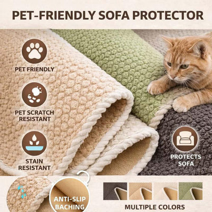 ❄️ 💖Vastagított, csúszásmentes kanapéhuzat – Ultrapuha, mosható, karcálló és háziállatbarát, 3 színben 🛋️✨