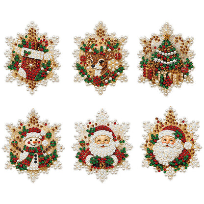 🎄✨ Karácsonyi DIY festhető függeszthető díszkészlet🎅🎨