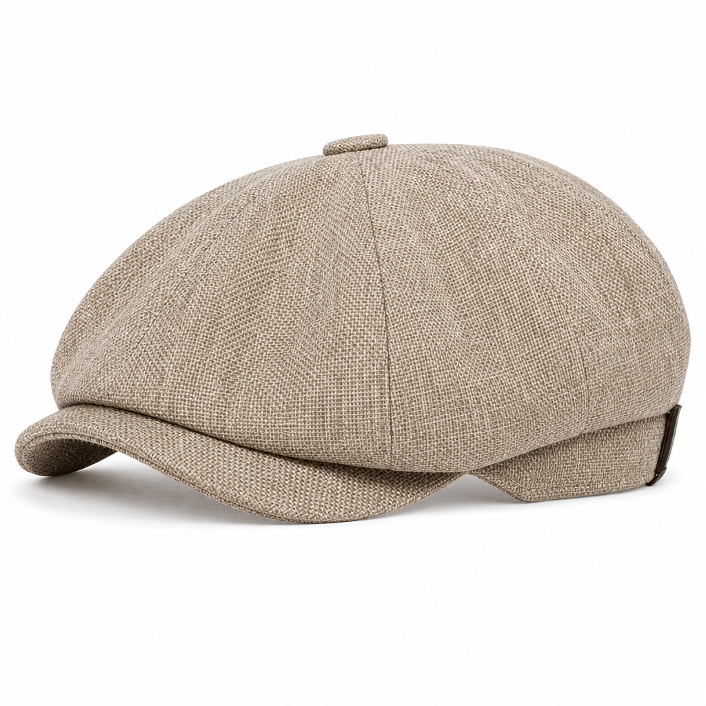 🎩 Brit stílusú nyolcszögletű beret – Vintage, uniszex, alkalmi ✨