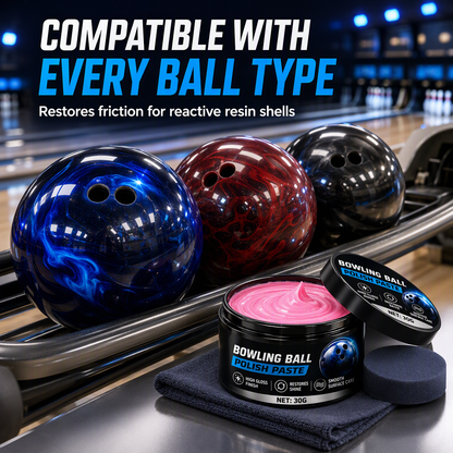 🎳 Bowlinggolyó-fényező paszta | 30 g – Felületfény-ápoló