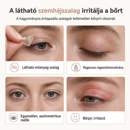 👁️ Láthatatlan dupla szemhéj-gél 💖 A dupla szemhéj-tapasz alternatívája, egész nap tartó kényelem 💄
