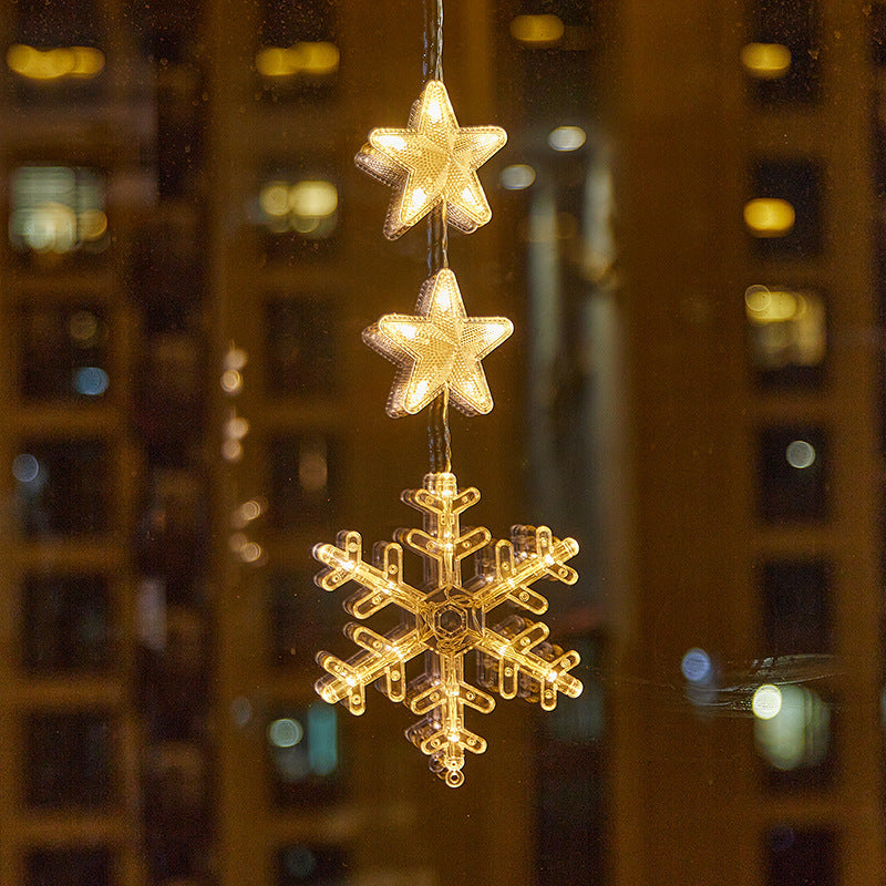 🥳2026-os AKCIÓ 🎄✨DIY karácsonyi ablakra tapadó világítás – fúrás nélkül, nyom nélkül, elemről működik és újrafelhasználható. Számos ünnepi forma, meleg vagy színes fény! 🪟💚