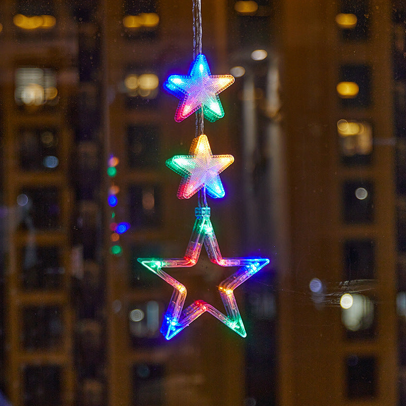 🥳2026-os AKCIÓ 🎄✨DIY karácsonyi ablakra tapadó világítás – fúrás nélkül, nyom nélkül, elemről működik és újrafelhasználható. Számos ünnepi forma, meleg vagy színes fény! 🪟💚