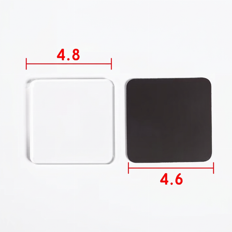 Átlátszó akril DIY hűtőmágnes készlet